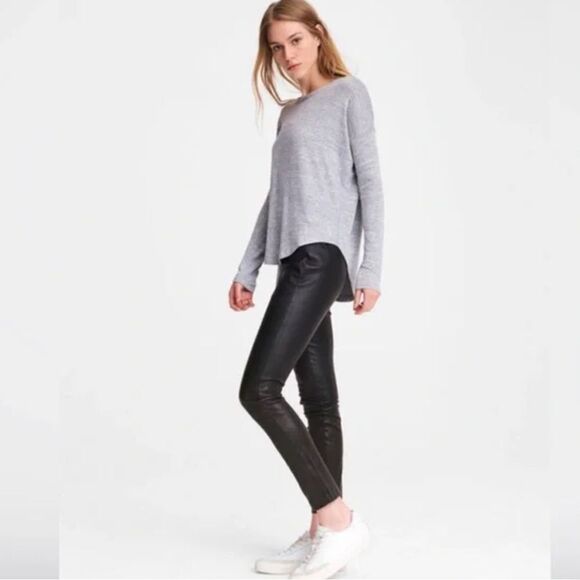 RAG & BONE Gray Knit Top - Picture 1 of 5